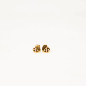 Twinkle Heart Mini Studs
