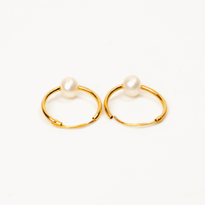 Endless Hoop & Pearl