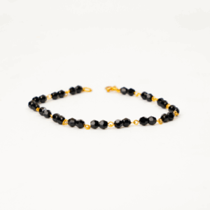 Black Jet Beads Band