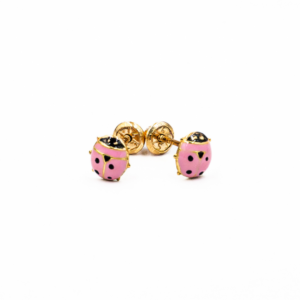 Garden Ladybug Girls Earrings
